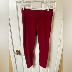 Fabletics power hold - red leggings